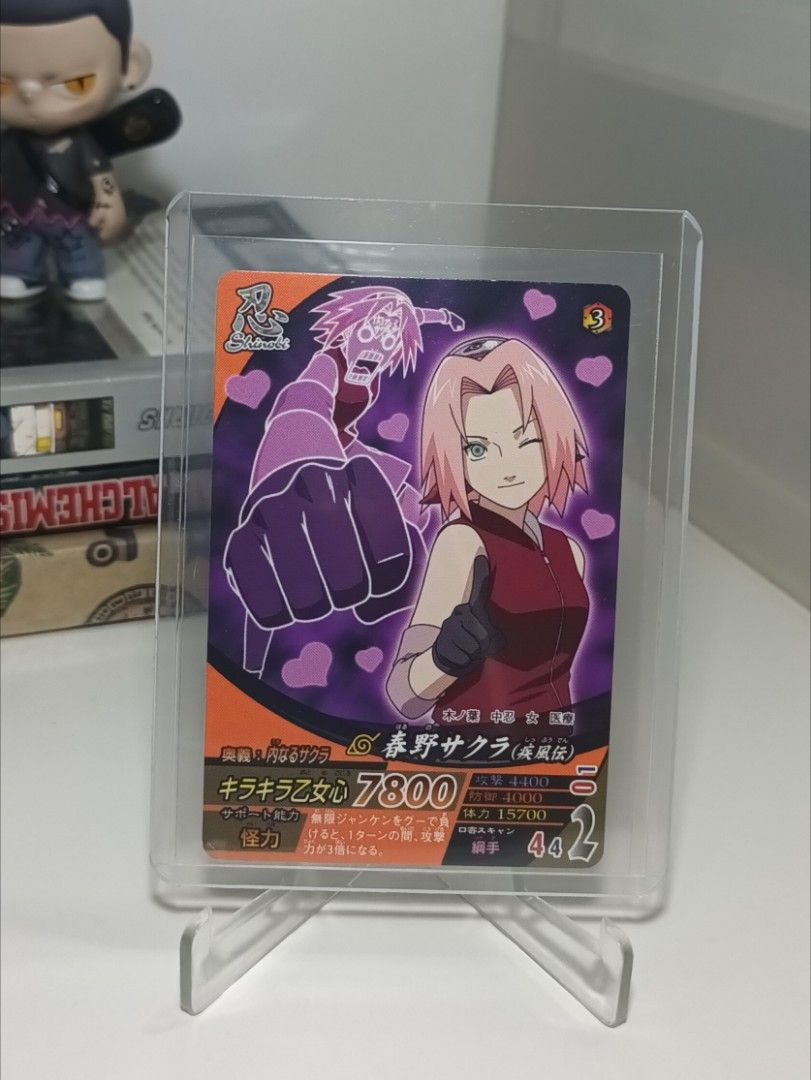 Naruto (Category: Raw Singles) located in Manila. Submitted by dmgstuff (Listing ID 1469499361, Image 2). Description: For sale Bandai 2007 Naruto card With minor flaws Price: 500 pesos set Sakura - 450 Zabuza - 150 ✅ Payment: Maya / Gcash ✅ Delivery: Any same day delivery (to be boked by buyer), LBC. J&T 45 pesos sf min. ✅ Meet up: Robinson /SM Manila (+50 transpo fee) 📍Location: Pandacan/Paco Manila.