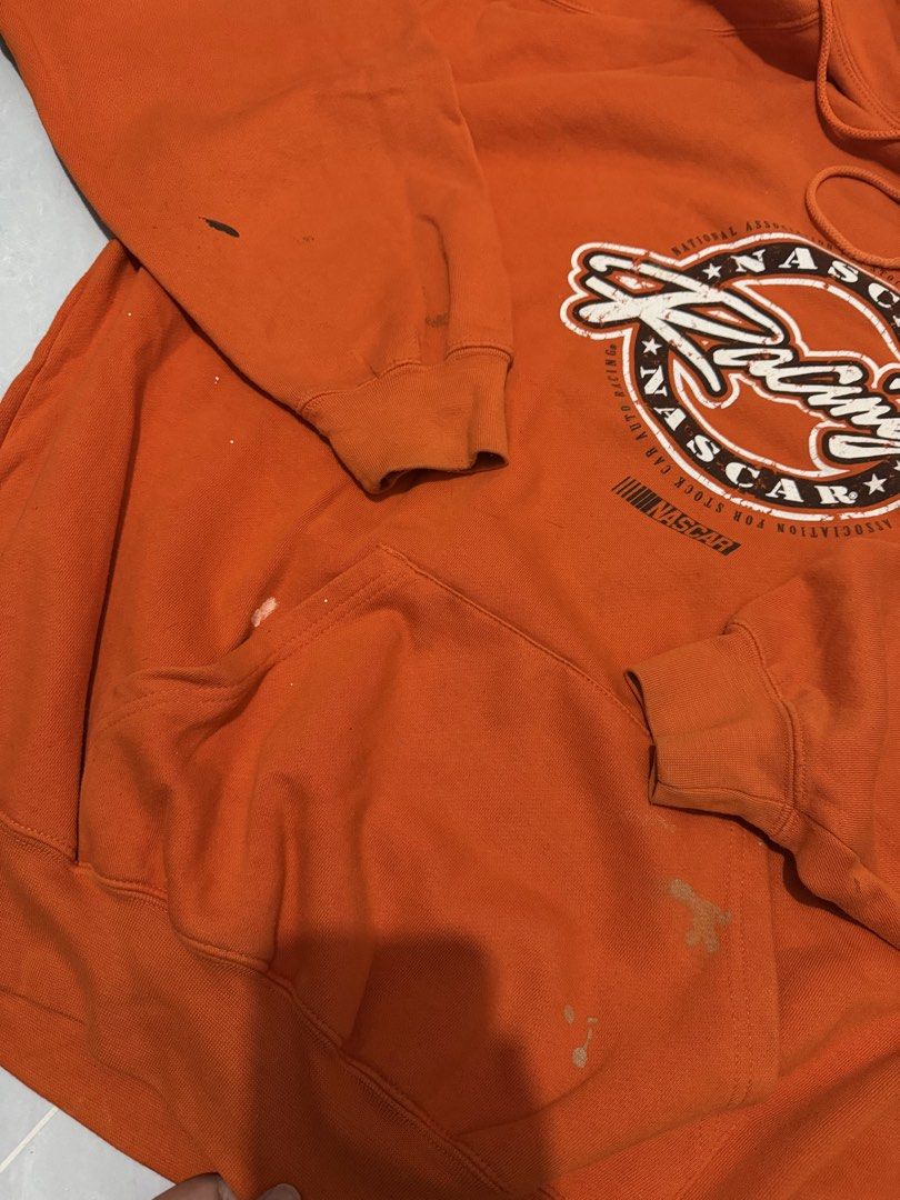 NASCAR Orange Hoodie Oversize (Category: Hoodies) located in Mandaluyong City. Submitted by vinhartdgdeclutter (Listing ID 1469572039, Image 3). Description: .