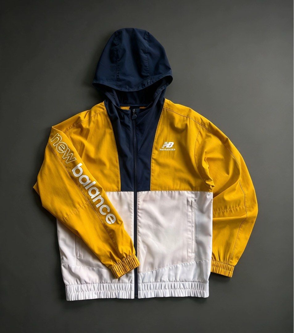 New balance (Category: Coats, Jackets and Outerwear) located in Manila. Submitted by lardo.599 (Listing ID 1469477741, Image 1). Description: Size M to L No issue need wash only Condition 10/10 Color rate 10/10 .