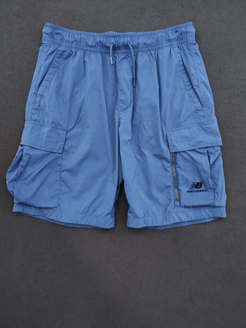 New Balance Cargo Nylon Shorts (Category: Shorts) located in Bulacan. Submitted by emilj23 (Listing ID 1469506890, Image 1). Description: New Balance Cargo Nylon Shorts Size L on tag L 20 W 30-36 Leg Hole 11.5 Condition 9/10 Color rate 9/10 No Issue.