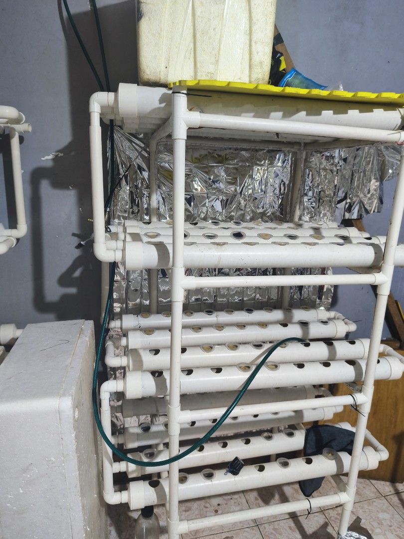 Nft hydroponics system set 108holes (Category: Handmade Craft) located in Manila. Submitted by youngturtle.b4a4a5 (Listing ID 1469477052, Image 2). Description: take all 2 set of 108holes for 8k with free styrobox.