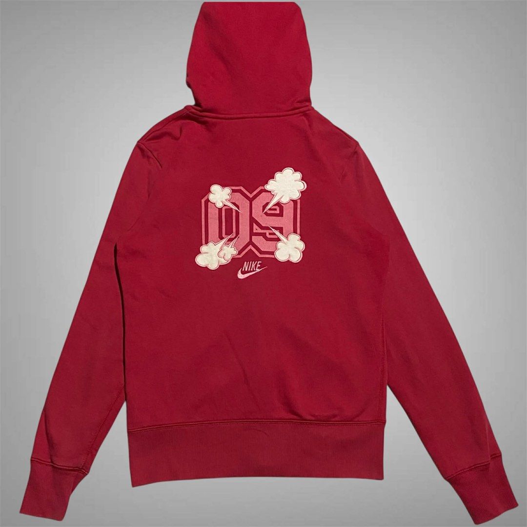 Nike Back to Back Swoosh (Category: Coats, Jackets and Outerwear) located in Mabalacat. Submitted by stellargarments (Listing ID 1469422988, Image 2). Description: nike dragon zip jacket Length : 25 Width : 19 Condition : 9/10 EMBROIDERED LOGOS WITH 09 BACK PRINT WITH 2 POCKETS MASIKIP RIBBINGS GANDA NG HOOD COMPLETE TAGS SUPER NICE & KINIS! VERY COMFY & SMOOTH ON SKIN 1 MINIMAL BUTAS CHECK LAST SLIDE ONLY NEED WASH NO MAJOR STAIN FRESH FROM BALE