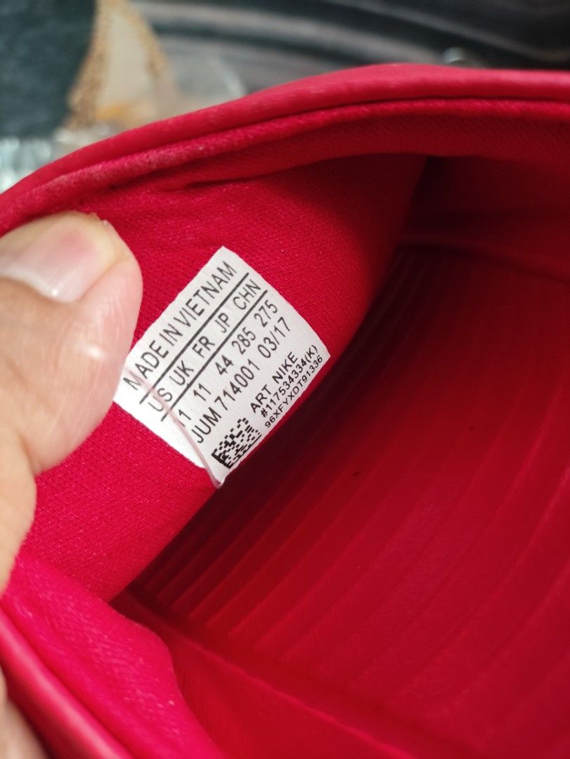 •NIKE BENASSI JDI SLIDES (RED) (Category: Slippers & Slides) located in Ilagan. Submitted by mmjfindsco_2021 (Listing ID 1469549110, Image 3). Description: (MALL PULLOUT) •NIKE BENASSI SLIDES (RED/OEM) Size: 11 (on Tag ) (Fit to Size 10-10.5 in actual) Brand New With Tags 🏷️300 + SF Loc: Ilagan Isabela..