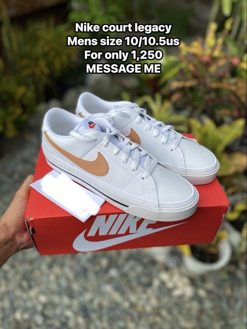 Nike Court Legacy (Category: Sneakers) located in Dagupan City. Submitted by kim.deguzman (Listing ID 1469522986, Image 1). Description: Details on photo already Brandnew and legit/Original Shipping via jrs door to door MESSAGE ME 📩.