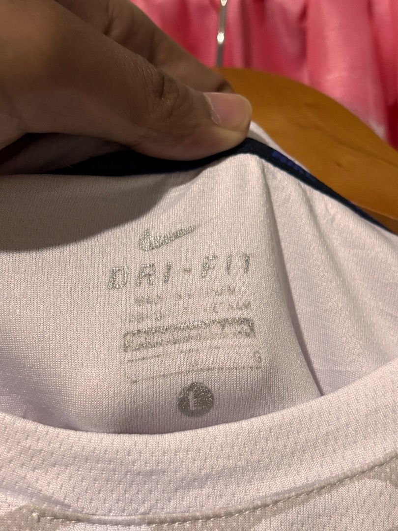 Nike Dri-Fit (Category: Tshirts & Polo Shirts ) located in Panabo. Submitted by randolph.smallseller (Listing ID 1469566872, Image 2). Description: • Dimes : 20 x 26 • best fit Medium • Color rate : 9.5/10 • Excellent condition • NO ISSUE • Already washed / Ready to wear • pang pickle ball nyo mga boss🥒🎾.