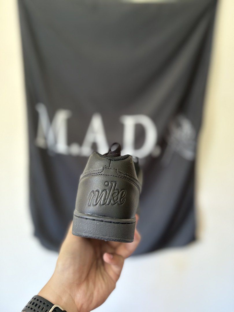 Nike Ebernon Triple Black (Category: Sneakers) located in Makati City. Submitted by macannield00518 (Listing ID 1469560943, Image 3). Description: Nike Ebernon Php 1990 (srp 4295) 10 US BNEW Shipping nationwide avail via LBC 🚚 Meetup around Batangas and BGC.