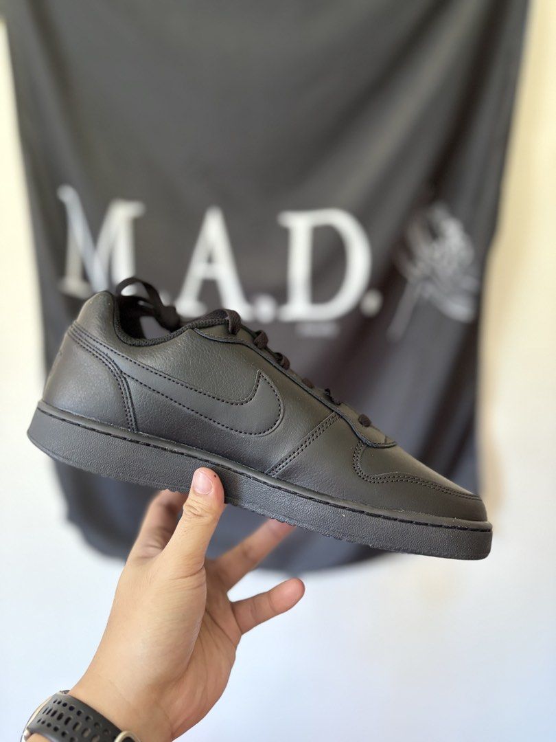 Nike Ebernon Triple Black (Category: Sneakers) located in Makati City. Submitted by macannield00518 (Listing ID 1469560943, Image 1). Description: Nike Ebernon Php 1990 (srp 4295) 10 US BNEW Shipping nationwide avail via LBC 🚚 Meetup around Batangas and BGC.