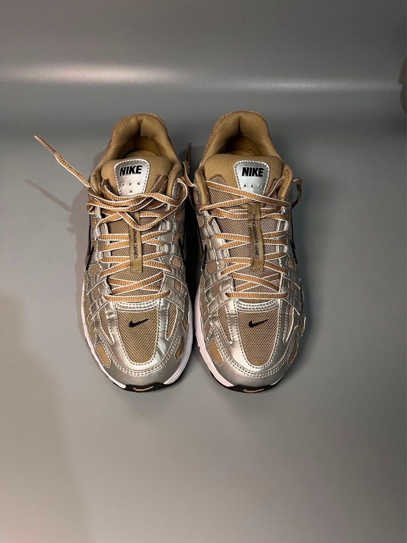 Nike P-6000 metallic silver "Khaki brown" (Category: Sneakers) located in Santo Niño. Submitted by neils_thr (Listing ID 1469513572, Image 3). Description: Size: 7.5 mens / 25.5cm / 40.5 euro Excellent condition .