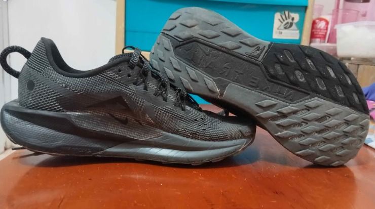 Nike Pegasus Trail Running Shoes Black (Category: Sneakers) located in Cebu City. Submitted by youngjus27 (Listing ID 1469434372, Image 1). Description: - Brand/Model: Nike Pegasus Trail - Color: All Black (includes black laces) - Ideal for: Off-road running and outdoor trail adventures - Key Features: Breathable mesh upper for cooling, responsive midsole cushioning, durable rubber outsole with multi-directional traction, and a heel pull tab for 