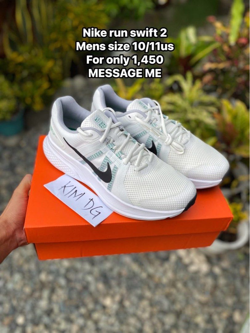 Nike Run Swift 2 (Category: Sneakers) located in Dagupan City. Submitted by kim.deguzman (Listing ID 1469523186, Image 1). Description: Details on photo already Brandnew and legit/Original Shipping via jrs door to door MESSAGE ME 📩.