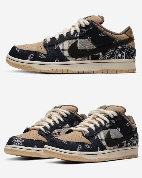 Nike SB Dunk Low Travis Scott (Cactus Jack) (Category: Sneakers) located in Lianga. Submitted by legitseller12345678 (Listing ID 1469404708, Image 1). Description: Nike SB Dunk Low Travis Scott (Cactus Jack)📌 Excellent Size 8 Solid nito boss💯 Mine 1200 Plus sf.