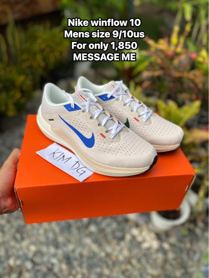 Nike Winflow 10 (Category: Sneakers) located in Dagupan City. Submitted by kim.deguzman (Listing ID 1469522868, Image 1). Description: Details on photo already Brandnew and legit/Original Shipping via jrs door to door MESSAGE ME 📩.