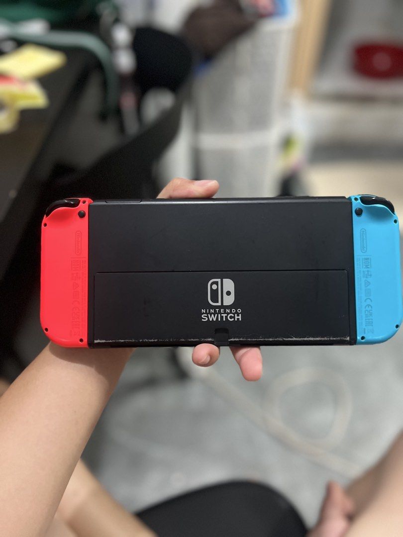 Nintendo Switch OLED 128gb jailbreak complete (Category: Nintendo) located in Makati City. Submitted by christian.19 (Listing ID 1469397407, Image 3). Description: Nintendo switch oled Permanent dato jailbreak 128gb sd card Loaded with games No issue Pede request games na gusto mo bago meet up Complete with box Dock and orig charger 128gb sd card brandnew lenovo Free mario hardcase Price 12500 nego pa konti sa surebuyer Pm lang.