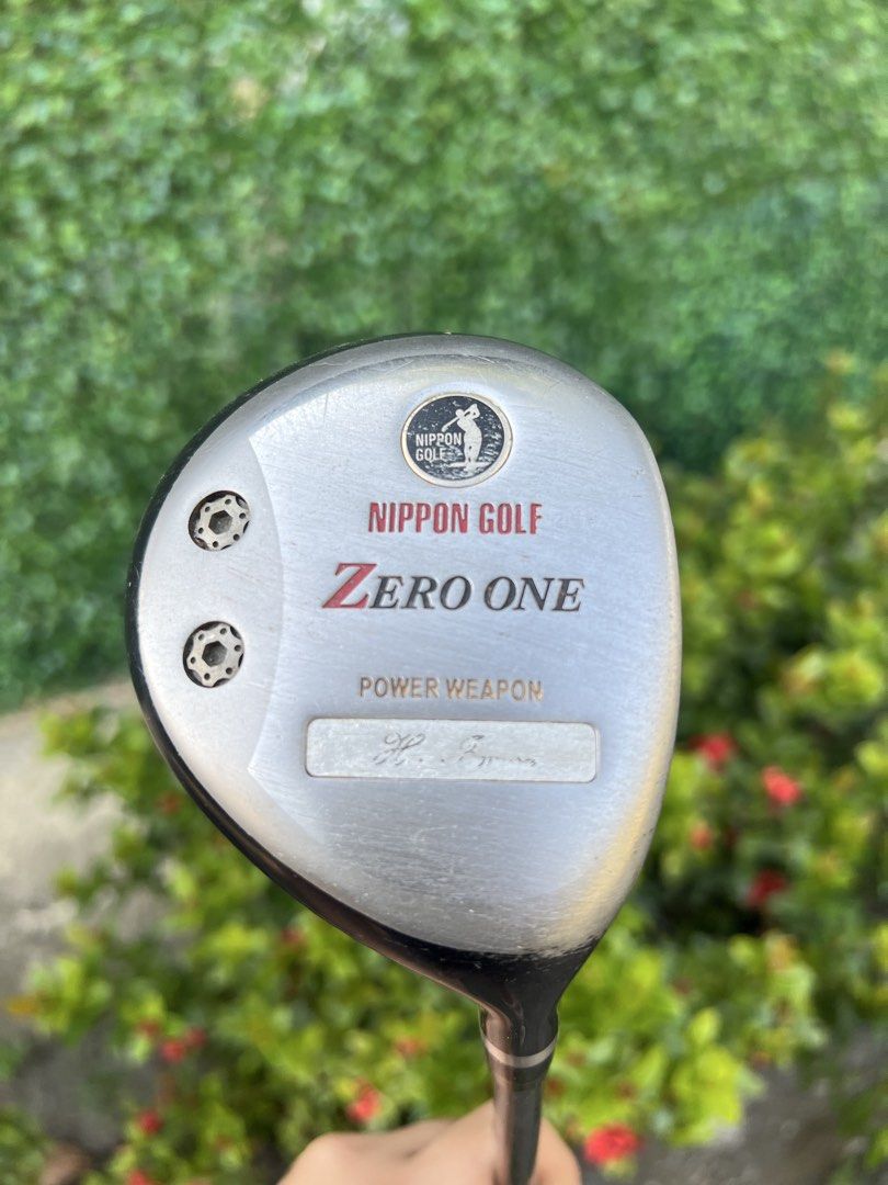 Nippon Golf Zero One Power Weapon 6 Wood (Category: Golf) located in Manila. Submitted by livefish.26c802 (Listing ID 1469527723, Image 1). Description: - Brand/Model: Nippon Golf Zero One Power Weapon 6 Wood - Color: Silver and black clubhead with a black shaft - Condition: Visible wear, scuffs on sole and crown, standard use marks on face grooves - Perfect reliable addition as an extra fairway wood for your golf bag - Ready for pick-up or shipp