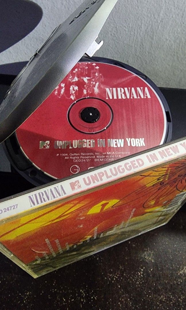Nirvana - Unplugged in NY (Category: CDs & DVDs) located in Paranaque City. Submitted by storagemnl (Listing ID 1469448336, Image 3). Description: Nirvana - Unplugged in NY PHP 550 + SF #StorageMNL.