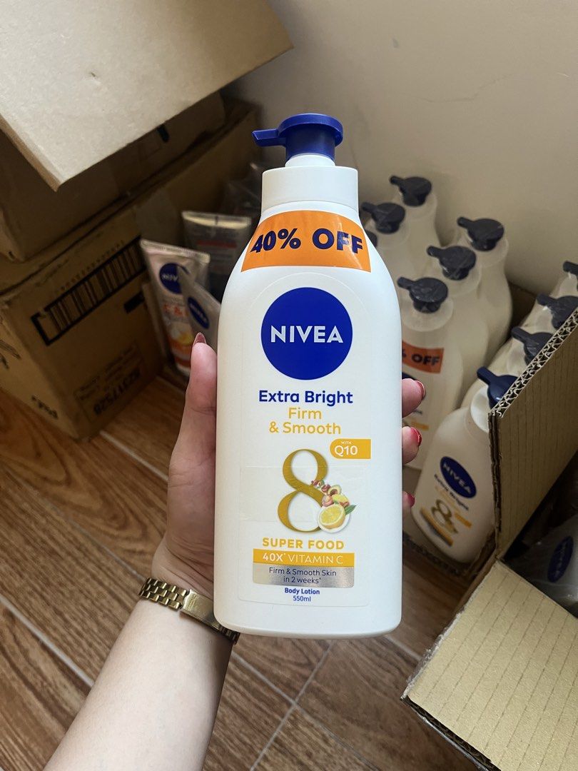 Nivea lotion 550ml (wholesale only 12pcs) (Category: Body Care) located in Imus. Submitted by iahfits (Listing ID 1469530745, Image 1). Description: 📍bocaue, bulacan Direct warehouse Srp: 599 in watsons Can sell 250-300.