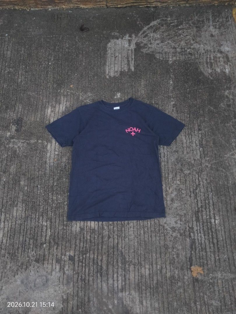 Noah Shirt (Category: Tshirts & Polo Shirts ) located in Caloocan City. Submitted by haruconcep52476 (Listing ID 1469458864, Image 1). Description: Dimensions W19.5×L26 Good condition Color rate 9.5 Issue need wash / minor hairline back print.