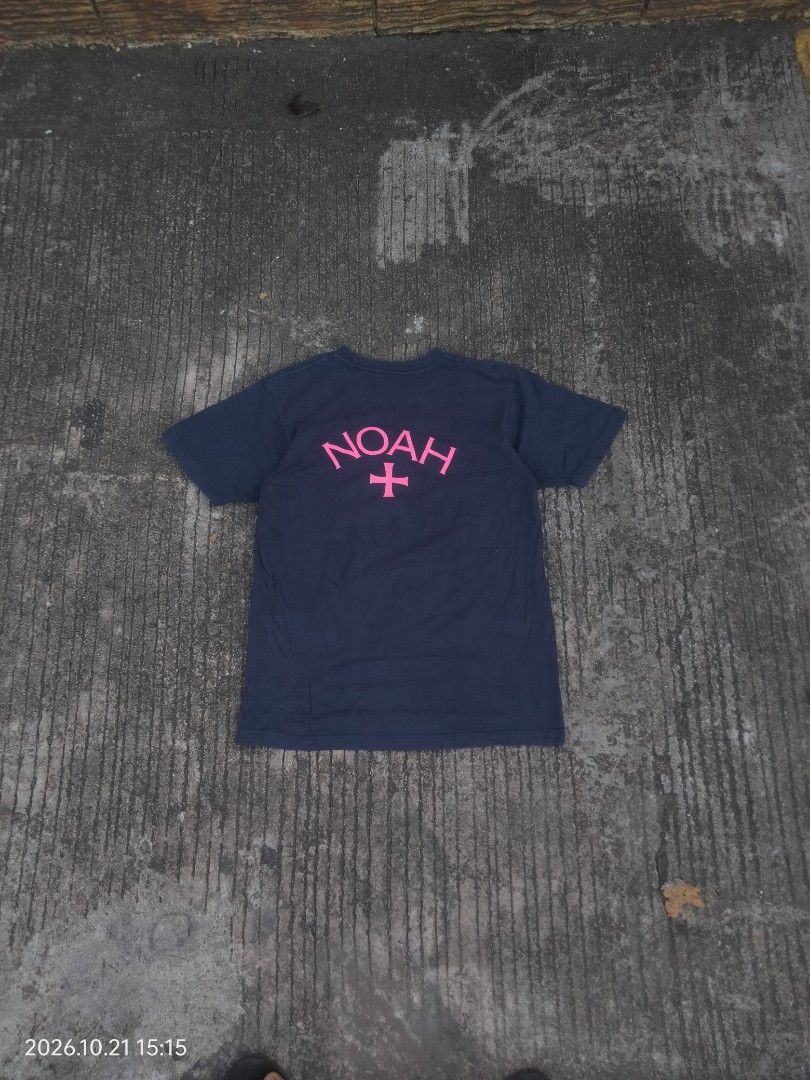 Noah Shirt (Category: Tshirts & Polo Shirts ) located in Caloocan City. Submitted by haruconcep52476 (Listing ID 1469458864, Image 2). Description: Dimensions W19.5×L26 Good condition Color rate 9.5 Issue need wash / minor hairline back print.
