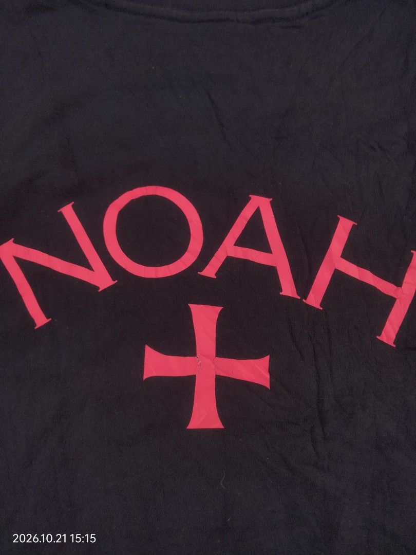 Noah Shirt (Category: Tshirts & Polo Shirts ) located in Caloocan City. Submitted by haruconcep52476 (Listing ID 1469458864, Image 3). Description: Dimensions W19.5×L26 Good condition Color rate 9.5 Issue need wash / minor hairline back print.