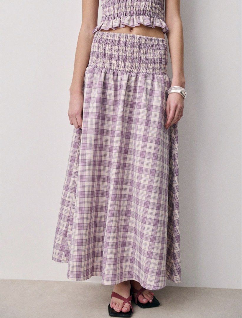 noista gingham top & skirt set (Category: Sets or Coordinates) located in Davao. Submitted by saintneedscash (Listing ID 1469431157, Image 2). Description: never been worn ! size: XS bought for 1,200 .