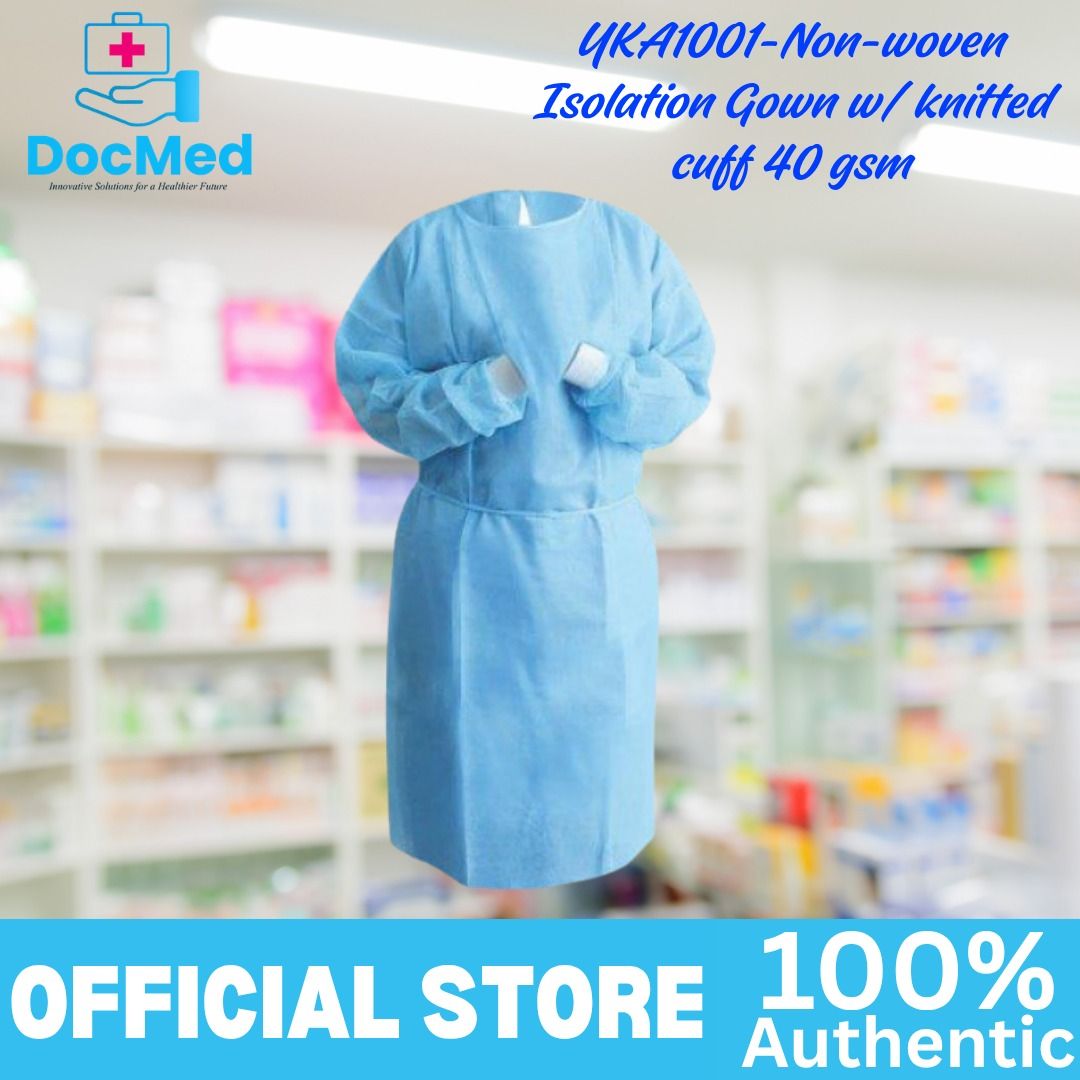 NON-WOVEN ISOLATION GOWN INDIVIDUALLY PACKED (Category: Medical Supplies & Tools) located in Quezon City. Submitted by marketings84097 (Listing ID 1469463486, Image 1). Description: .