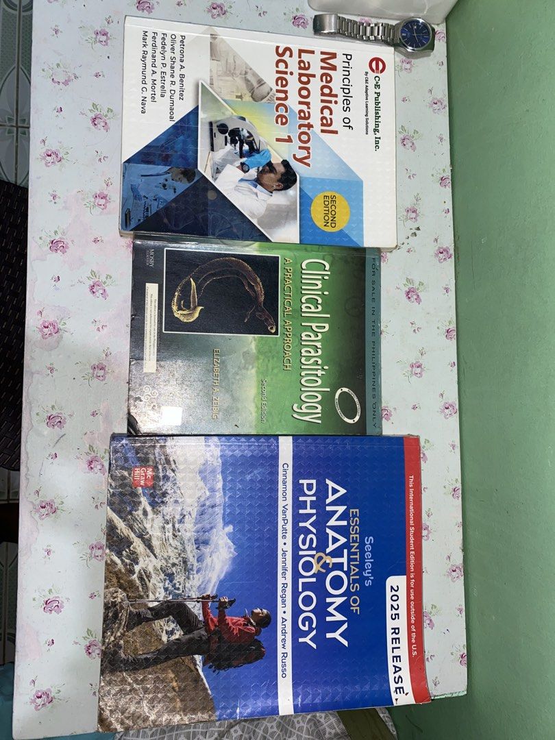 Nursing / Med Lab Books (Category: Looking For) located in Manila. Submitted by frankmacni (Listing ID 1469501404, Image 1). Description: Essentials of Anatomy & Physiology (2025 Release) – ₱1,500 • Principles of Medical Laboratory Science 1 (2nd Edition) – ₱550 • Clinical Parasitology: A Practical Approach (2nd Edition) – ₱600 💰 Bundle price available if you get all 3! 📩 PM me for inquiries. Prices are negotiable. Thank you!.