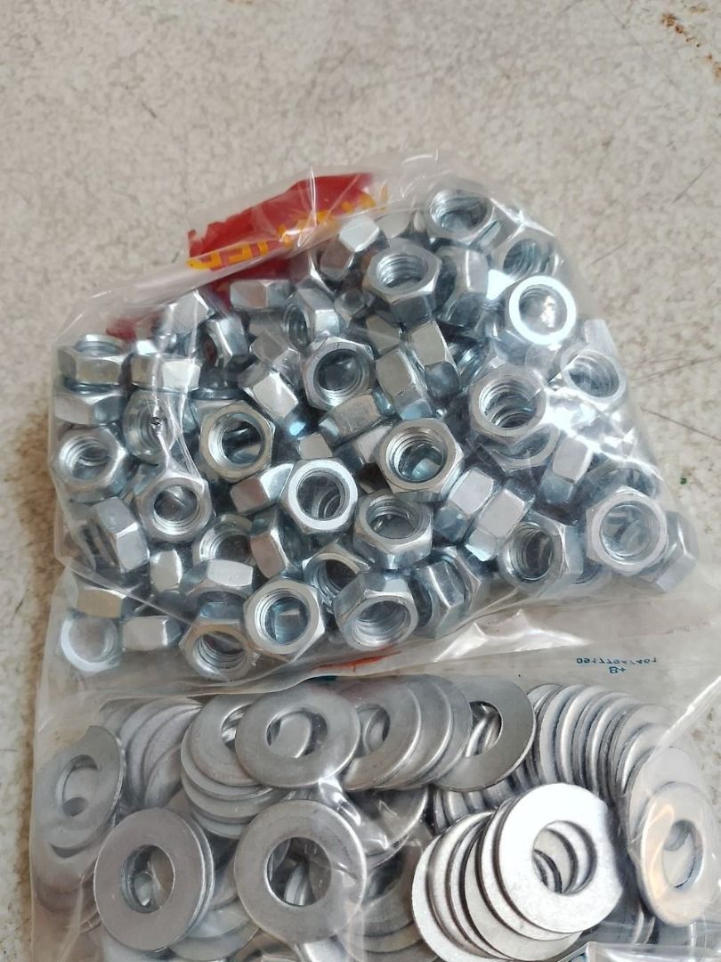 Nut & washer Specs: 3/8" (Category: Everything Else Others) located in Manila. Submitted by joeyroque09 (Listing ID 1469443933, Image 3). Description: Nut & washer Specs: 3/8".