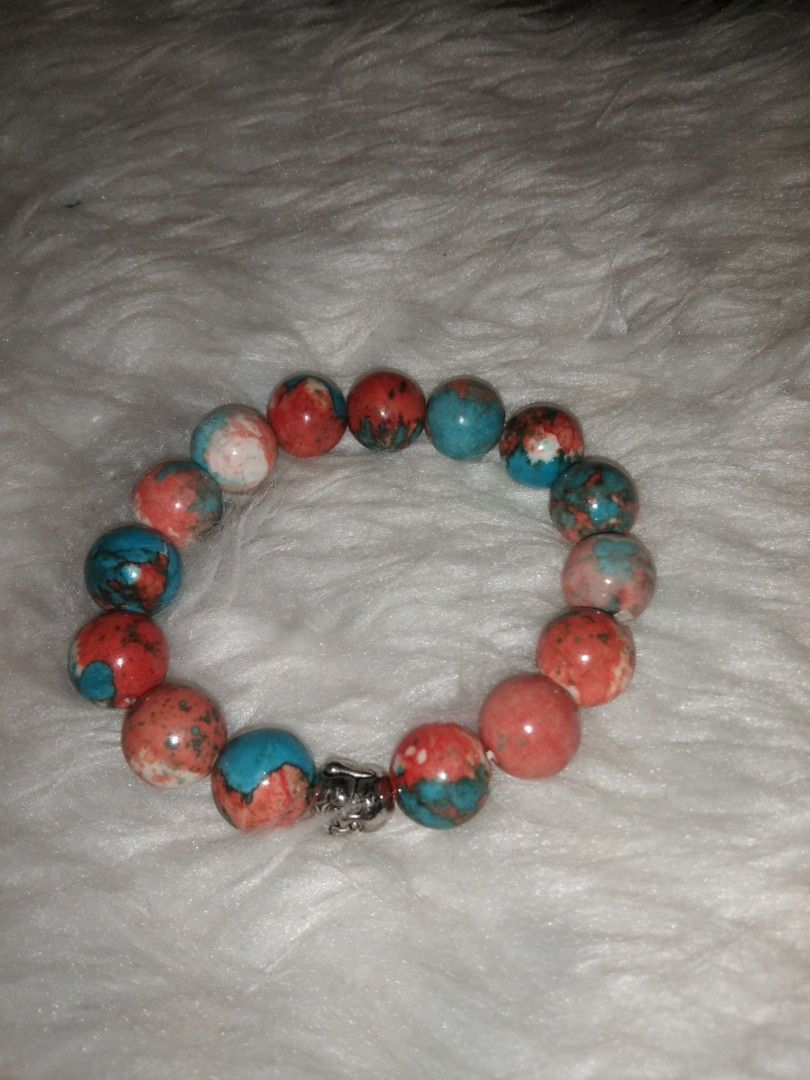 Oceans jasper bracelet (Category: Bracelets) located in Quezon City. Submitted by eidorableshop (Listing ID 1469395099, Image 1). Description: .