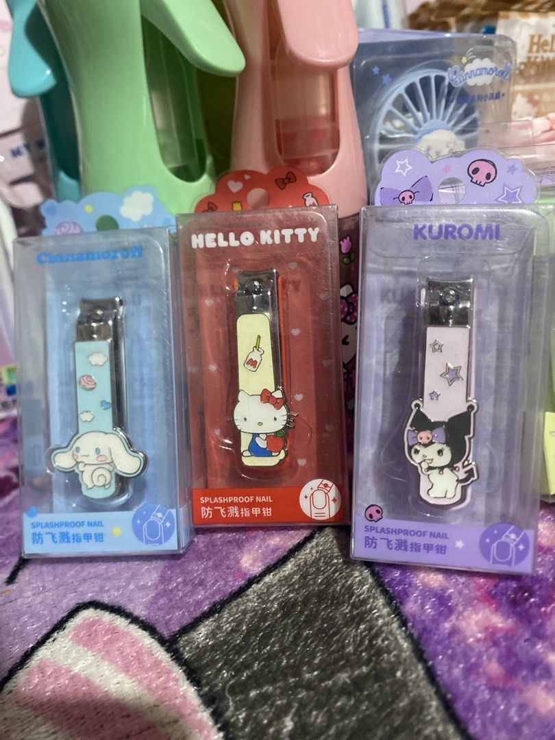 Official from Miniso Sanrio Nail Clipper (Category: Hands & Nails) located in Bulacan. Submitted by cute.finds.ph (Listing ID 1466460866, Image 1). Description: —₱160 each.