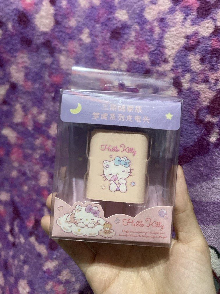 Official/ Licensed Pochacco & Hello Kitty Adaptor (Category: Cables & Adaptors) located in Bulacan. Submitted by cute.finds.ph (Listing ID 1469413697, Image 3). Description: —₱300 each.