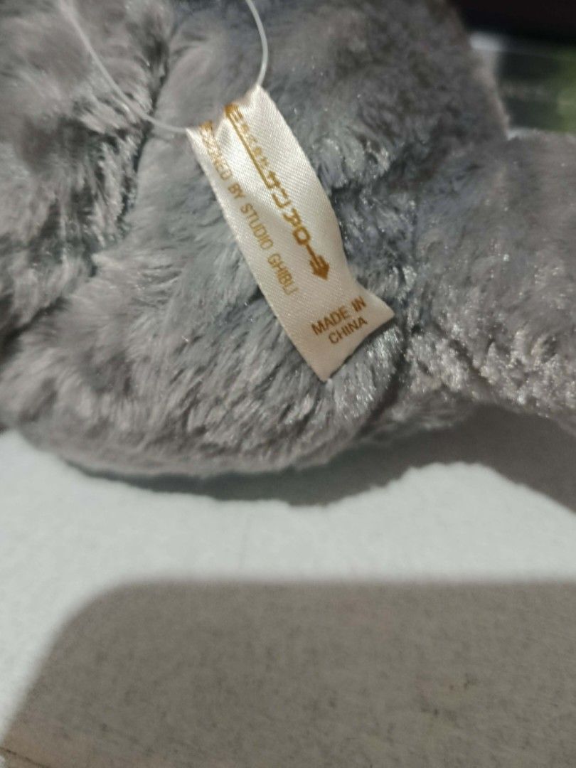 Official Studio Ghibli Totoro Plush (Category: Plushies & Soft Toys) located in Dapitan. Submitted by ghibli_dreams (Listing ID 1469533281, Image 3). Description: Official Studio Ghibli Totoro Plush. with clear etiketa and papertag. MOP - gcash (prio payo) 📍Dapitan City.
