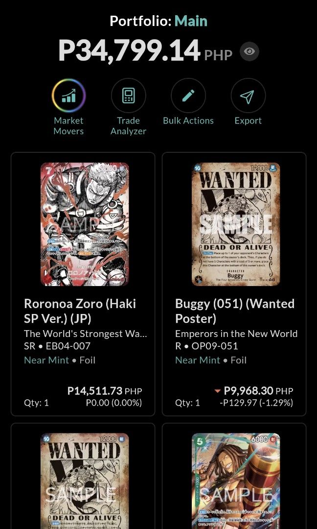 One piece (Category: Raw Singles) located in Manila. Submitted by cosmicfalcon_679311 (Listing ID 1469567096, Image 2). Description: Take all Laguna, Batangas Area.