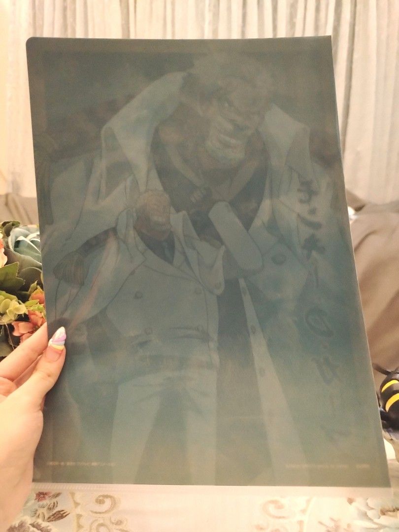 One Piece Monkey D. Garp Clear File Folder × Sticker Set (Category: Other Stationery & Craft) located in San Fernando. Submitted by jpmarketplace2023 (Listing ID 1469481629, Image 3). Description: 💚 All items are authentic from Japan. 💛 MOP: GCash (❌️ GCash Protect) 🩵 MOD: LBC only (❌️ S. Checkout, COD, COP) 💙 Meet-up: Vista Mall, San Fernando, Pampanga 💜 All items are on-hand. 🧡 First to pay gets the item first. ❤️ Breakable items are pack