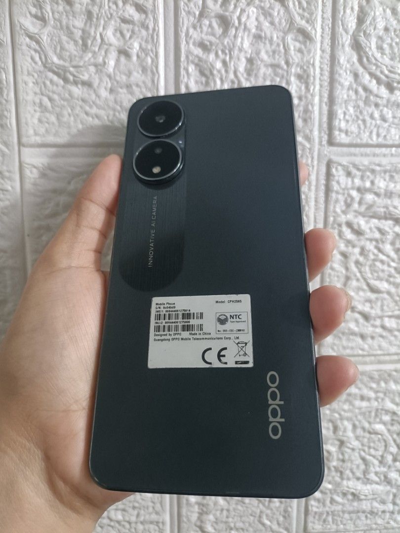 OPPO A78 ( 256GB) (Category: OPPO) located in Pasig City. Submitted by jedin03 (Listing ID 1469387460, Image 1). Description: OPPO A78 ( PABASA HANGGANG SA BABA) 8+4GB RAM 256GB ROM 100% ORIGINAL DENTS LANG ISSUE UNIT AND CASE ONLY MEET UP UNLI TEST 🥰 LAST PRICE 5500 FIX SANTOLAN PASIG LOCATION .