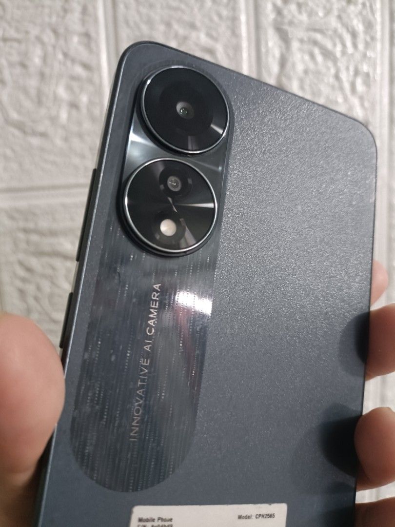 OPPO A78 ( 256GB) (Category: OPPO) located in Pasig City. Submitted by jedin03 (Listing ID 1469387460, Image 2). Description: OPPO A78 ( PABASA HANGGANG SA BABA) 8+4GB RAM 256GB ROM 100% ORIGINAL DENTS LANG ISSUE UNIT AND CASE ONLY MEET UP UNLI TEST 🥰 LAST PRICE 5500 FIX SANTOLAN PASIG LOCATION .