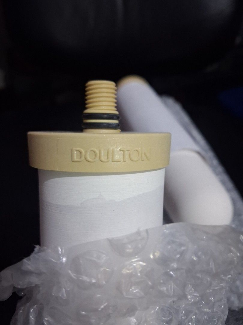 Original Doulton Ceramic Filter Biotect Ultra Made in England (Category: Water Purifiers & Dispensers) located in Mandaluyong City. Submitted by daddyjpanlilio24 (Listing ID 1469568885, Image 3). Description: P 2500 Each FIX PRICE+SF P 4500 take both FIX PRICE Original Doulton Ceramic 10" Water Filter Made in England Brand new old stock No issue Mandaluyong Shipping/Payment: Gcash/Maya JNT payment 1st no cod Lalamove payment upon rider pick up.