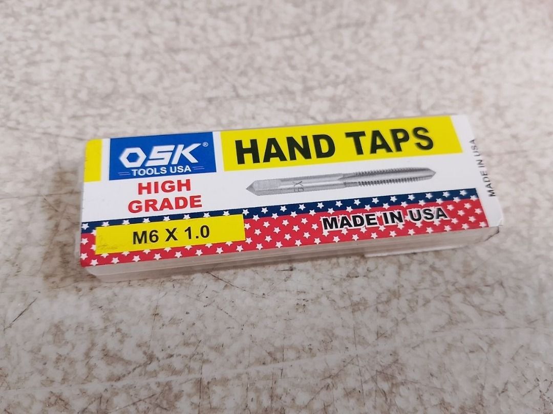 OSK Hand Tap Specs: m6 x 1.0 (Category: Everything Else Others) located in Manila. Submitted by joeyroque09 (Listing ID 1469449653, Image 1). Description: OSK Hand Tap Specs: m6 x 1.0.