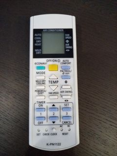 Panasonic Air Conditioner Remote Control, TV & Home Appliances ...