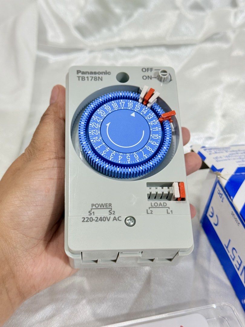 Panasonic Automatic Time Switch | TB-178N 24 hour program | 220-240V AC 60Hz Panasonic Time Switch (Category: Looking For) located in Mandaluyong City. Submitted by diafazar (Listing ID 1469555195, Image 3). Description: .