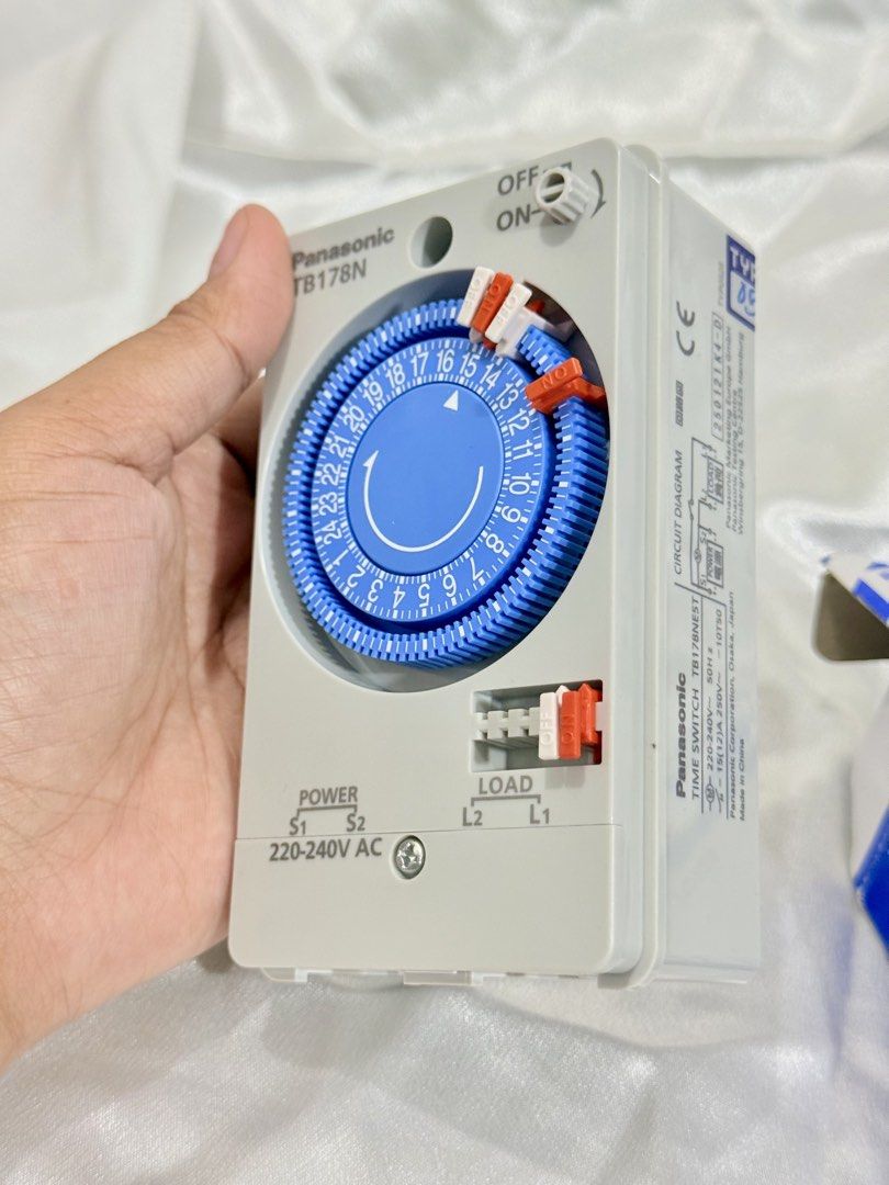 Panasonic Automatic Time Switch | TB-178N 24 hour program | 220-240V AC 60Hz Panasonic Time Switch (Category: Looking For) located in Mandaluyong City. Submitted by diafazar (Listing ID 1469555195, Image 2). Description: .