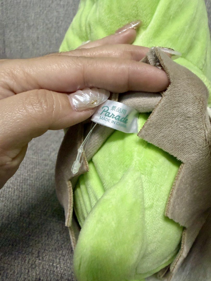 Parade Chiikawa Green Goblin Big Plush (Category: Plushies & Soft Toys) located in Manila. Submitted by bcbg3217 (Listing ID 1469518522, Image 3). Description: ‼️PLEASE READ BEFORE BUYING‼️ Good new condition Parade merch Big plush Authenticity guaranteed No other inclusions Actual photos are posted ⚠️Fine lints on the book No other issues or flaws unless stated Please check the photos thoroughly before placing an order JnT regular or Lalamove CO
