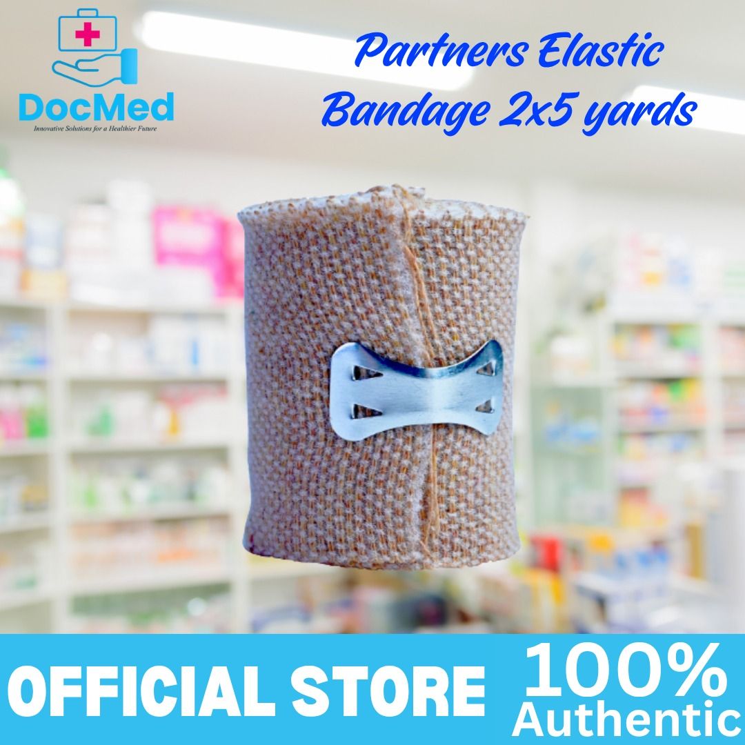 PARTNERS ELASTIC BANDAGE 2X5 CLIP TYPE (Category: Medical Supplies & Tools) located in Quezon City. Submitted by zee_010200 (Listing ID 1469436484, Image 3). Description: .
