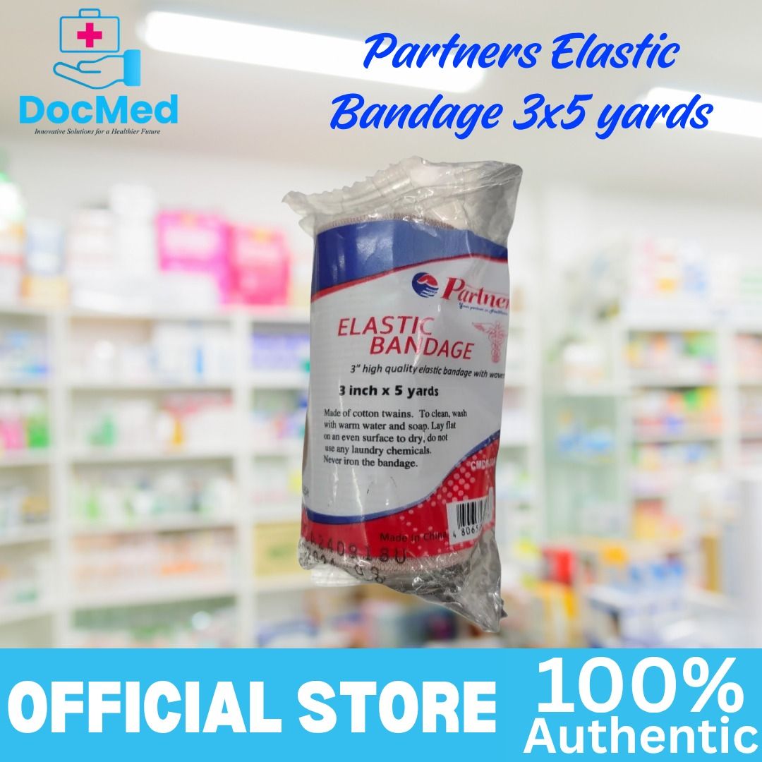 PARTNERS ELASTIC BANDAGE 3X5 CLIP TYPE (Category: Medical Supplies & Tools) located in Quezon City. Submitted by zee_010200 (Listing ID 1469436608, Image 2). Description: .