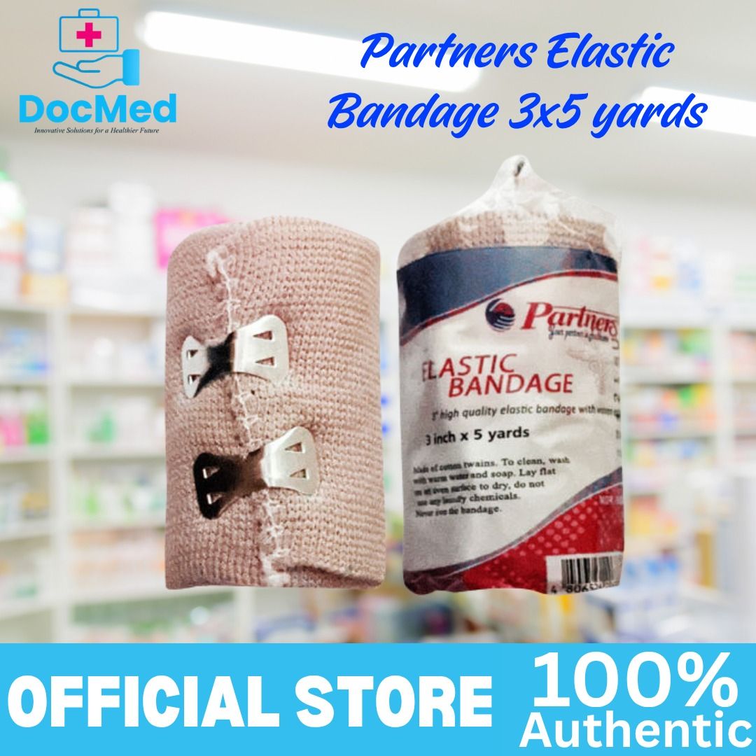 PARTNERS ELASTIC BANDAGE 3X5 CLIP TYPE (Category: Medical Supplies & Tools) located in Quezon City. Submitted by zee_010200 (Listing ID 1469436608, Image 1). Description: .