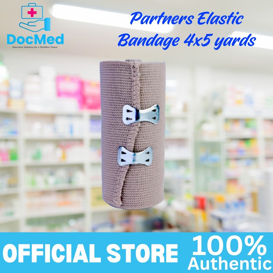 PARTNERS ELASTIC BANDAGE 4X5 CLIP TYPE (Category: Medical Supplies & Tools) located in Quezon City. Submitted by zee_010200 (Listing ID 1469436723, Image 2). Description: .