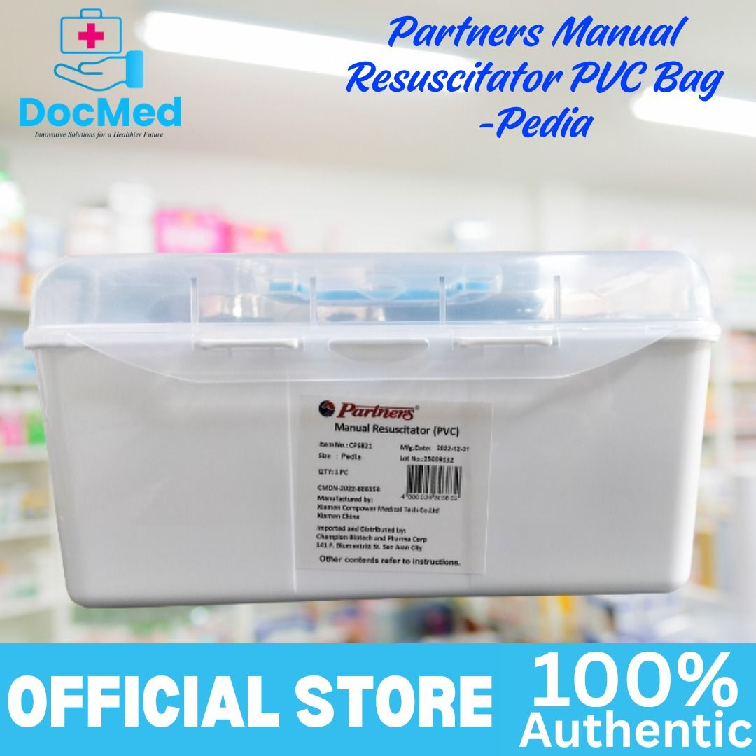 PARTNERS PVC MANUAL AMBU BAG PEDIA SIZE (Category: Medical Supplies & Tools) located in Quezon City. Submitted by staffmarke01383 (Listing ID 1469447214, Image 2). Description: .