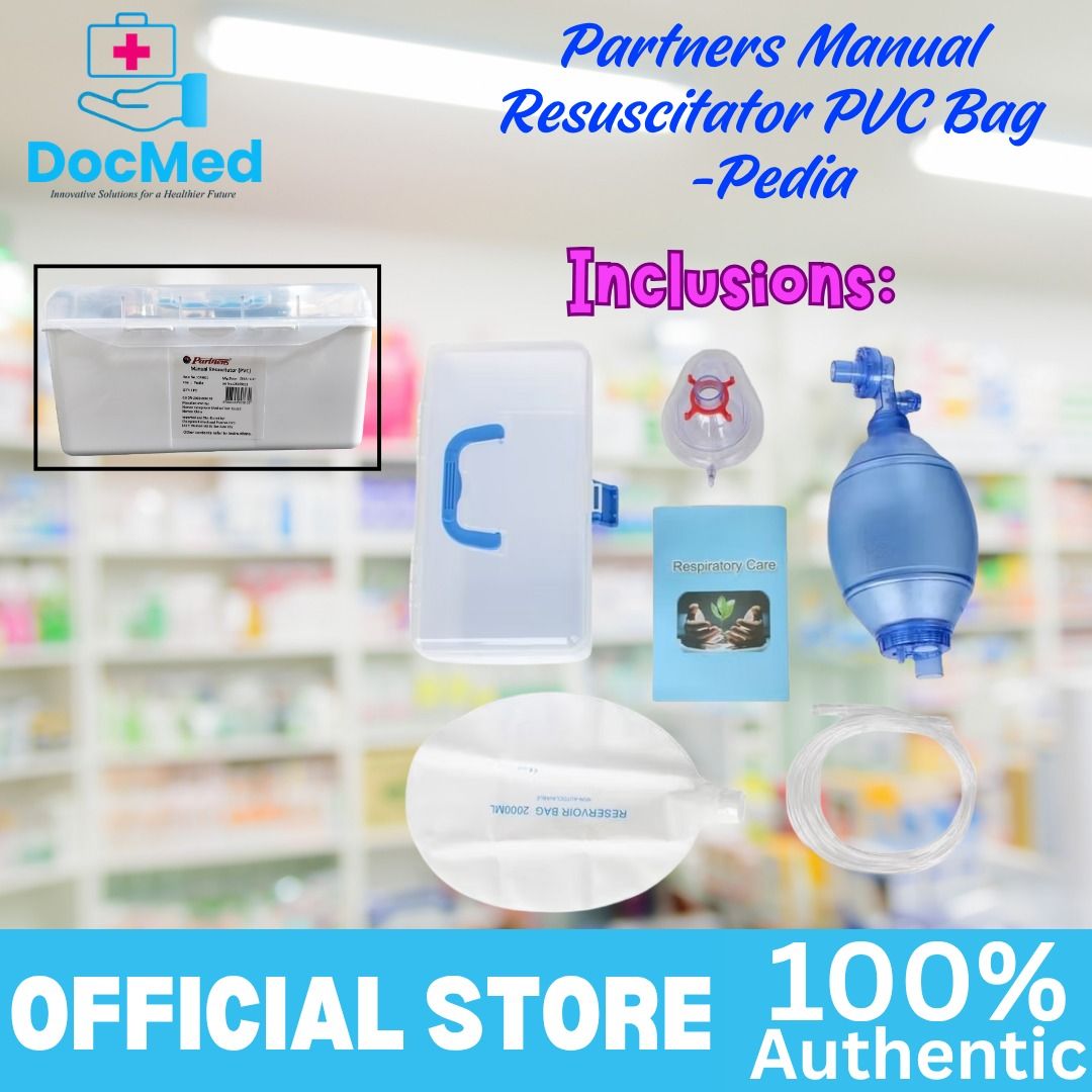 PARTNERS PVC MANUAL AMBU BAG PEDIA SIZE (Category: Medical Supplies & Tools) located in Quezon City. Submitted by staffmarke01383 (Listing ID 1469447214, Image 1). Description: .