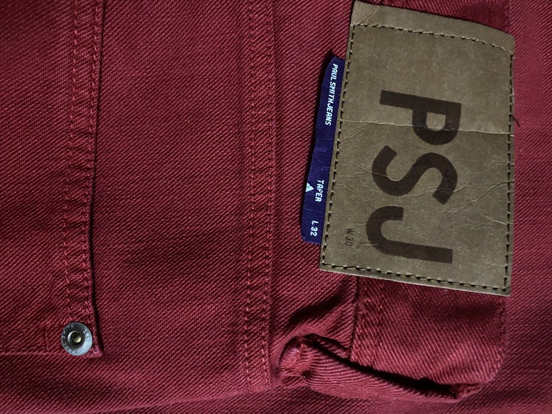 Paul Smith Jeans (Category: Jeans) located in Mandaluyong City. Submitted by aiztyle (Listing ID 1469432866, Image 3). Description: Paul Smith Jeans Size 30 on tag Measurement: Waist 33”-34” Length 41” Super SALE Php1000.00 only.