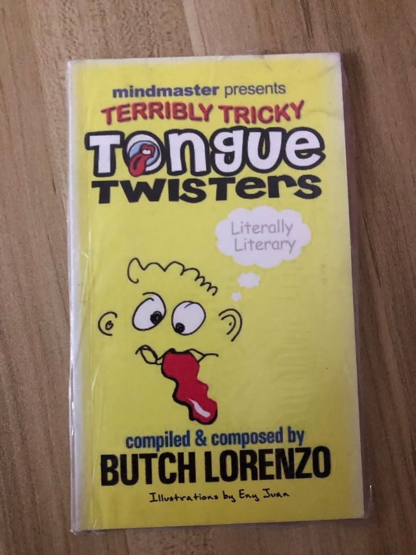 [PB] Terribly Tricky Tongue Twisters by Butch Lorenzo illustrations by ...