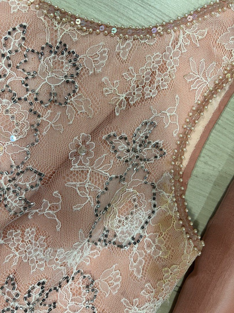 Peach dress elegant (Category: Evening dresses & gowns) located in Manila. Submitted by peeknpicks (Listing ID 1469534773, Image 2). Description: .